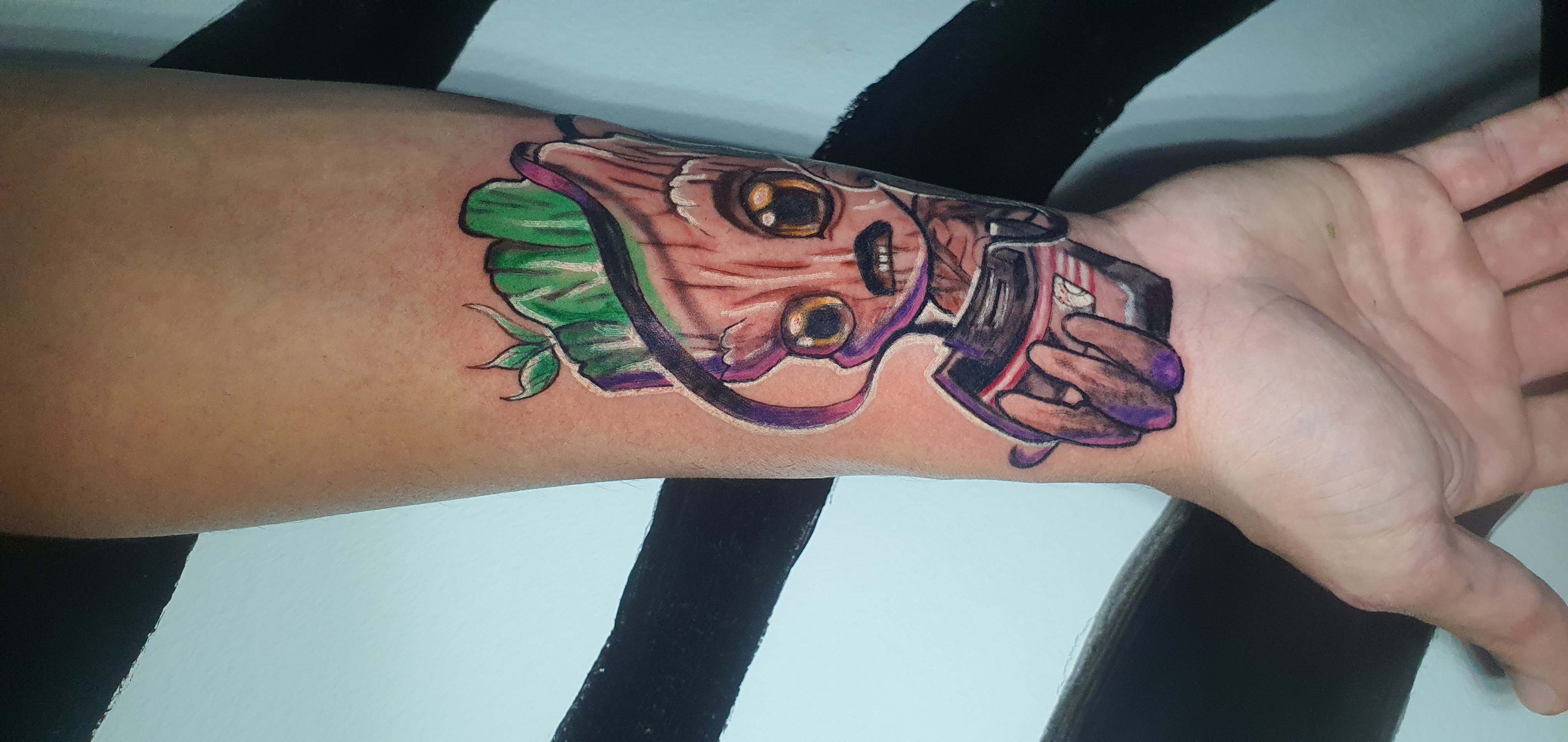 Tatuagem realizada por Pablo Glingindeberg — trabalho 07