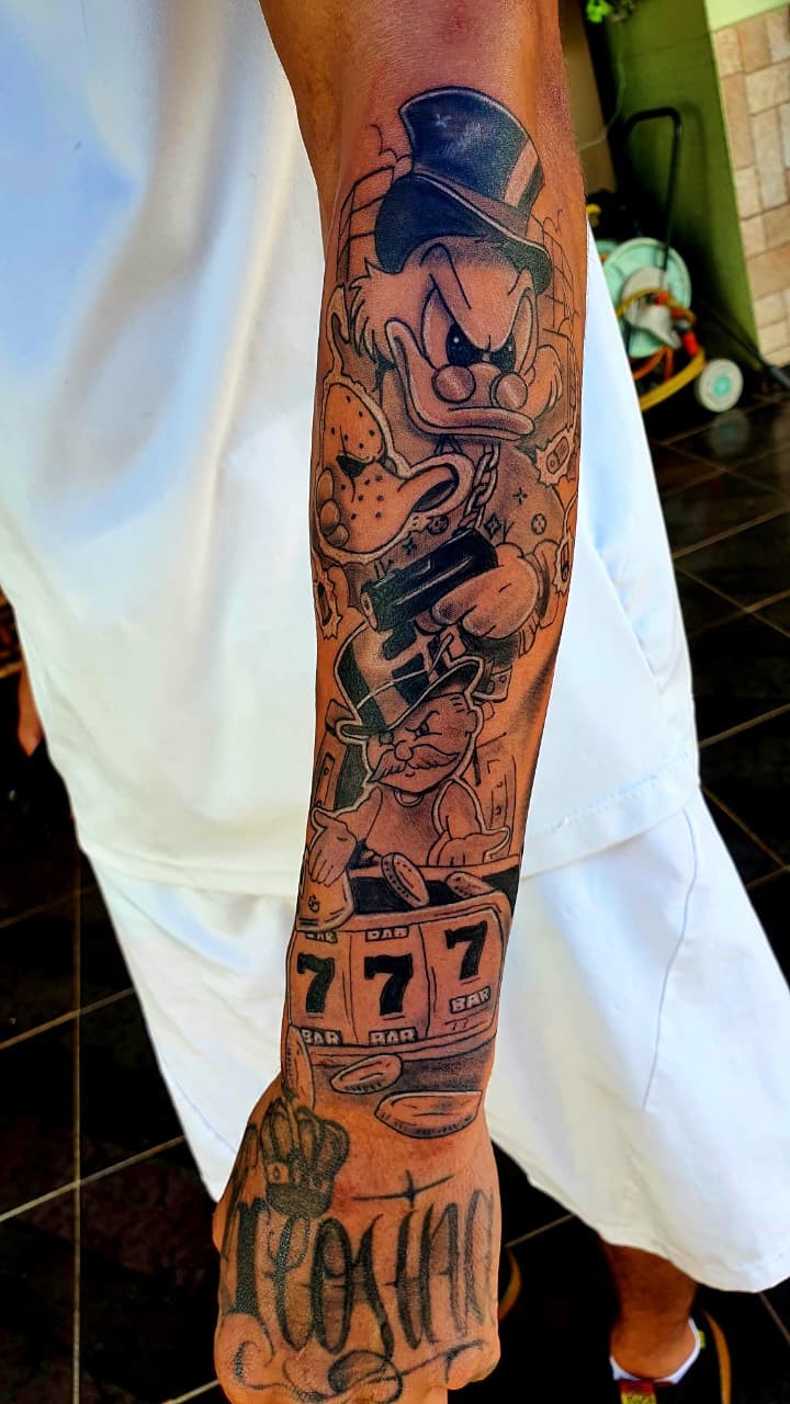 Tatuagem realizada por Pablo Glingindeberg — trabalho 09