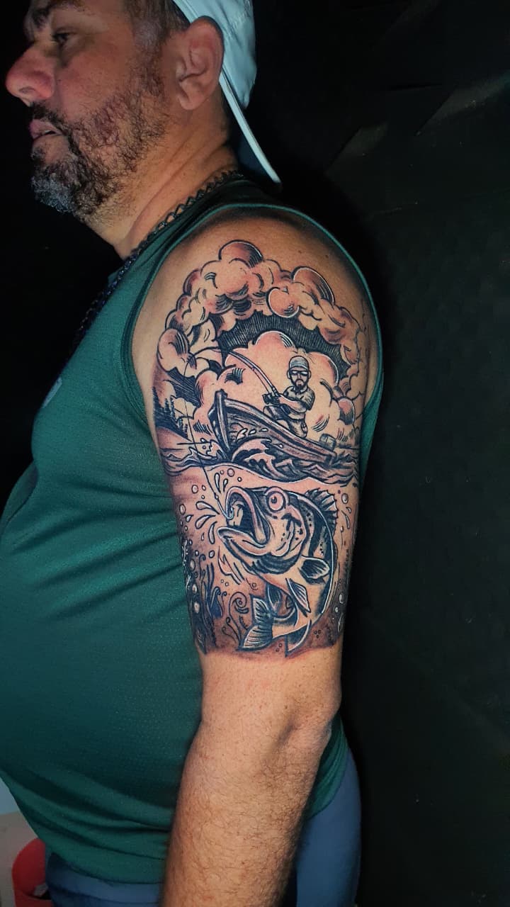 Tatuagem realizada por Pablo Glingindeberg — trabalho 10